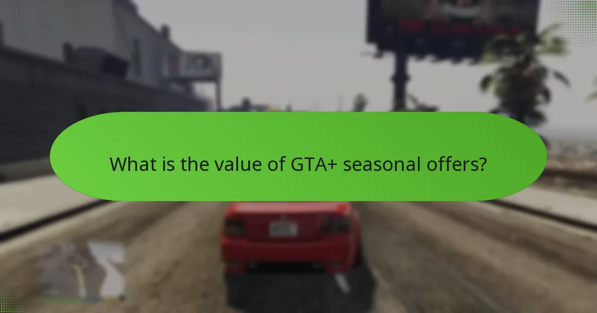 What are the implications of GTA+ subscription for players?