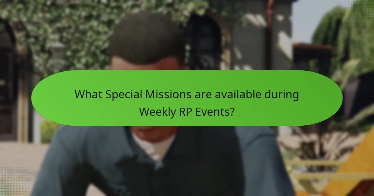 What Unique Rewards can players earn from Weekly RP Events?